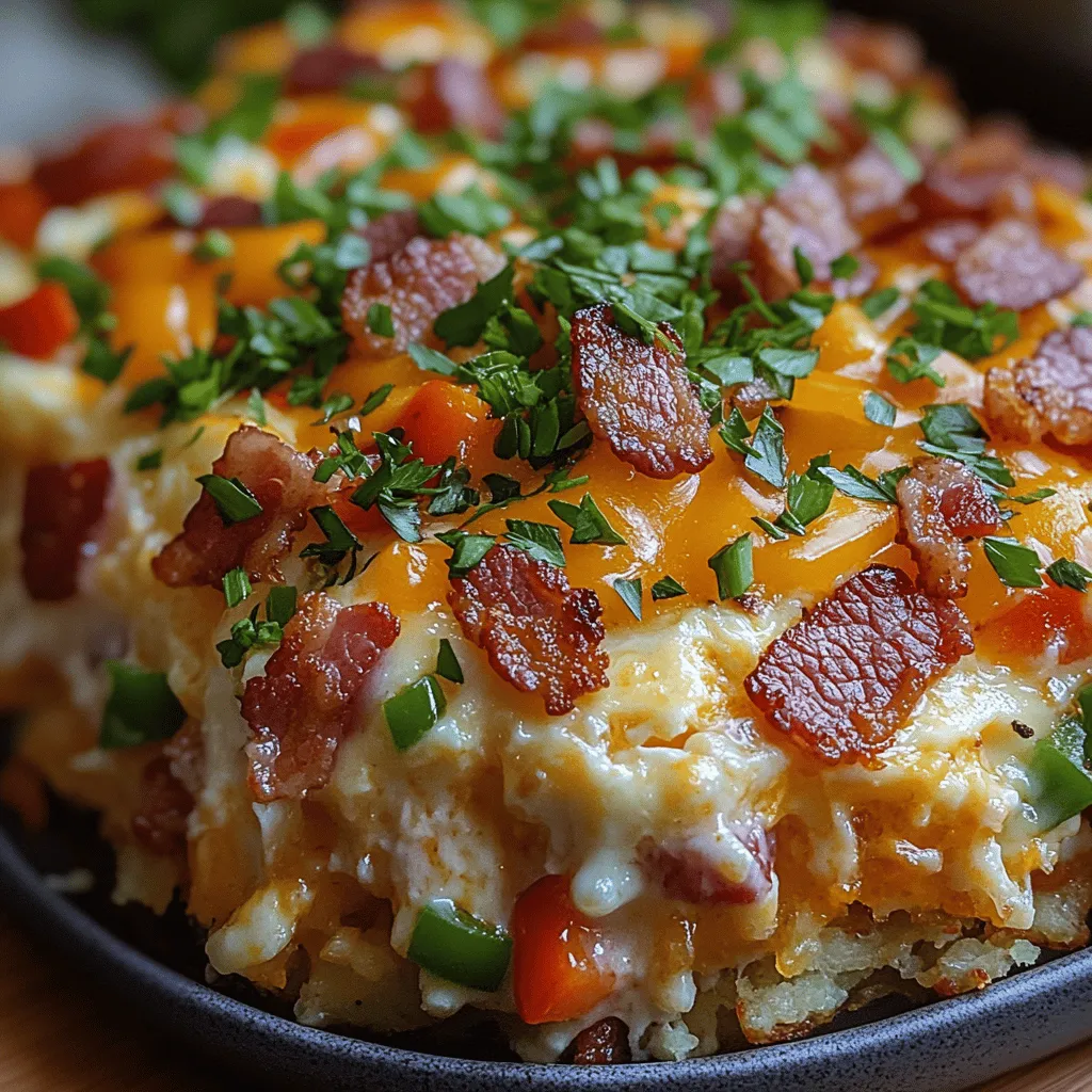 Breakfast is often heralded as the most important meal of the day, and for good reason. It sets the tone for the hours ahead, fueling our bodies and minds. When it comes to special occasions or family gatherings, few dishes can compete with the charm and appeal of a breakfast casserole. These one-pan wonders not only simplify meal preparation but also offer a delicious way to cater to diverse tastes. Among the myriad options available, the Ultimate Loaded Breakfast Casserole with Bacon stands out as a hearty, crowd-pleasing dish that promises to be a hit at your next brunch gathering.