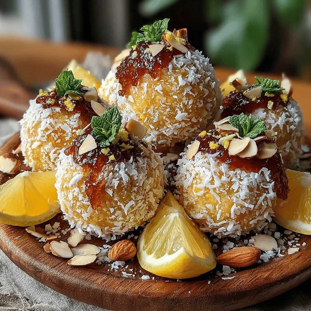 In the realm of nutritious snacks, Zesty Coconut Bliss Bites emerge as a standout option that harmoniously marries flavor with health benefits. These delightful energy bites capture the tropical essence of coconut and the vibrant brightness of lemon, making them an ideal treat for anyone seeking a quick and wholesome snack. Whether you’re gearing up for an intense workout, looking for a convenient breakfast option, or simply craving a satisfying nibble during your afternoon slump, these bliss bites are your perfect solution.