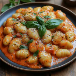 Creamy Tomato Basil Gnocchi Recipe