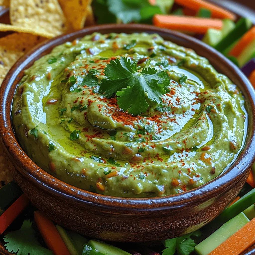 Avocado-based dips have surged in popularity over the years, becoming a staple at gatherings, picnics, and casual get-togethers. Among the plethora of avocado recipes, Creamy Avocado Cilantro Dip stands out not only for its rich flavor but also for its adaptability. Whether you’re using it as a spread on sandwiches, a dip for veggies and chips, or a topping for grilled meats, this creamy concoction is sure to impress. Its vibrant green color and smooth texture make it as visually appealing as it is delicious.