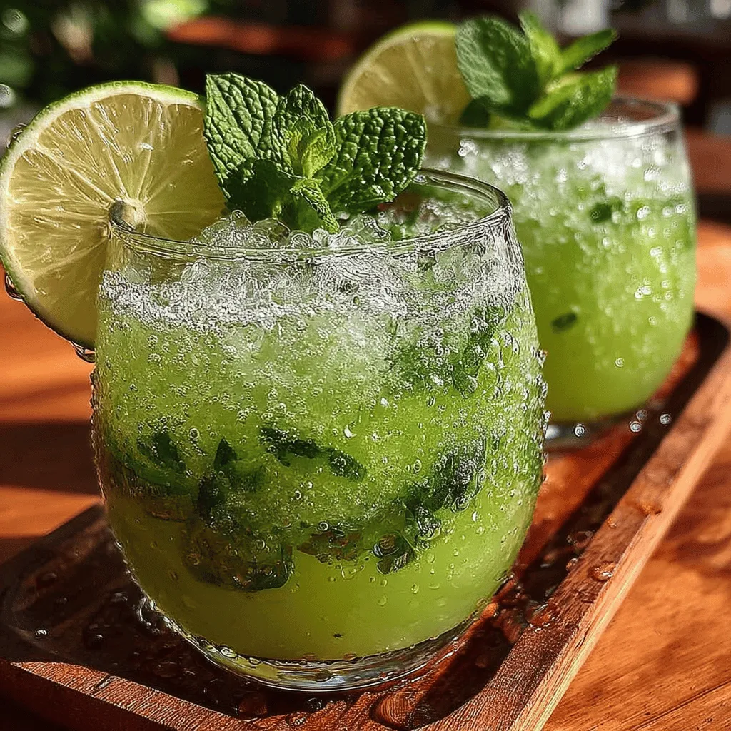 One of the best aspects of the Minty Limeade Bliss Slushie is its versatility. While lime lends a zesty punch, you can easily customize the flavor by incorporating different citrus fruits. Here are some suggestions: