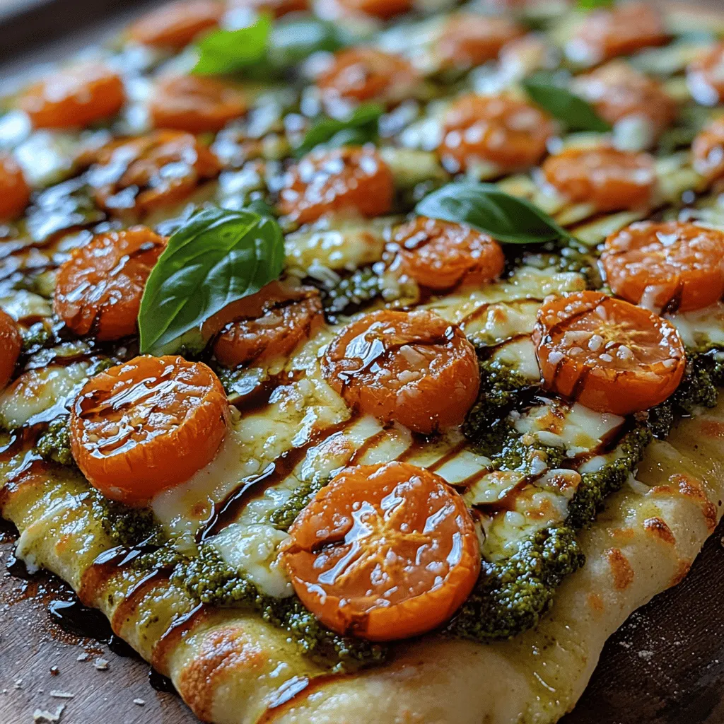 Welcome to the delicious world of Italian cuisine, where flavors dance on your palate and tradition reigns supreme. Today, we will explore a delightful recipe that captures the essence of Italy: Classic Italian Pesto Flatbread. This dish is not just a meal; it is a celebration of fresh ingredients, vibrant flavors, and the art of cooking. With its origins steeped in the Liguria region of Italy, pesto has long been a staple in Italian kitchens, and when paired with soft, warm flatbread, it creates a culinary experience that is both comforting and sophisticated.