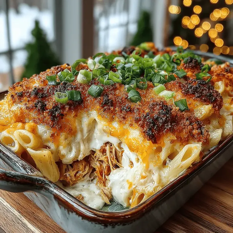 In the world of comfort food, few dishes can rival the Spicy Cheesy Buffalo Chicken Pasta Bake. This dish embodies the perfect blend of bold flavors, creamy textures, and hearty ingredients, making it an ideal choice for family dinners, potlucks, or casual gatherings. With its rich combination of spicy buffalo sauce, tender chicken, and gooey cheese, this pasta bake has quickly become a favorite among home cooks and food enthusiasts alike.