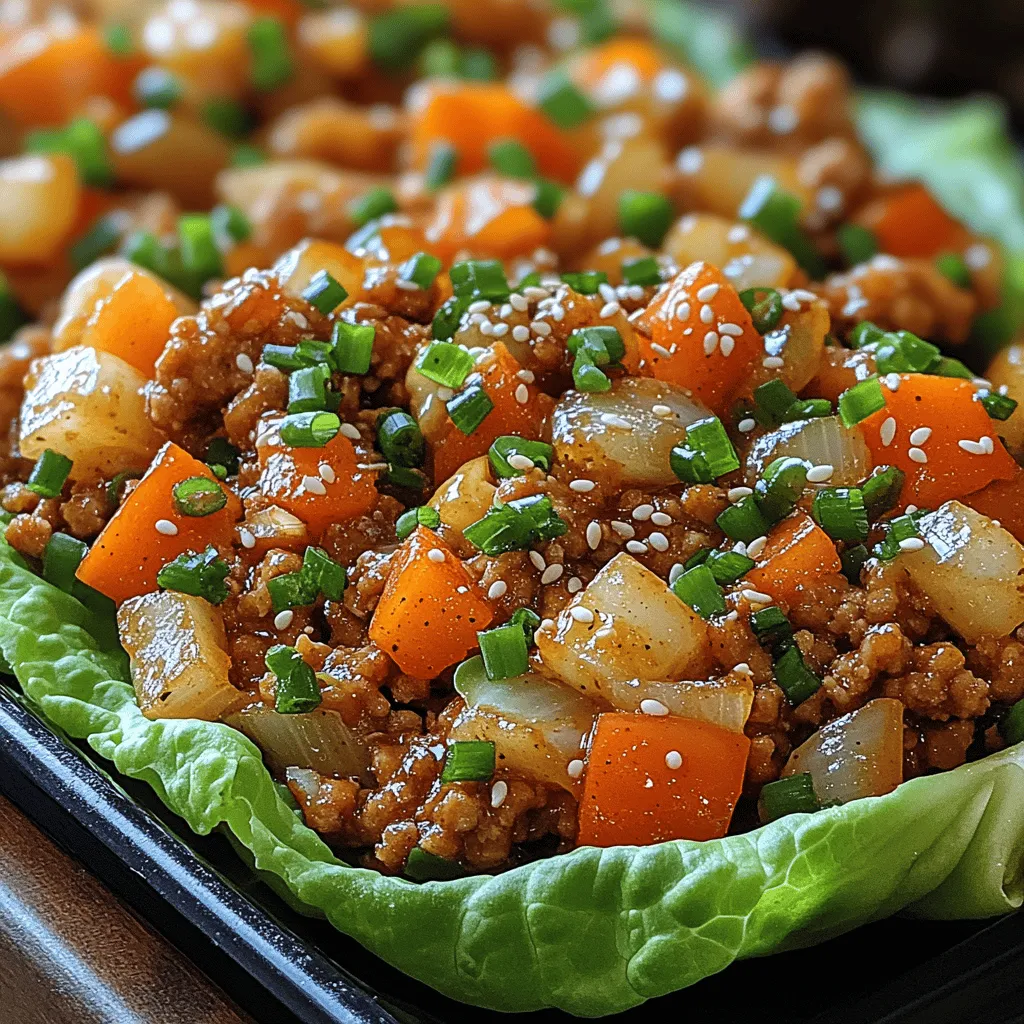 Luscious Low-Carb Chicken Lettuce Wraps
