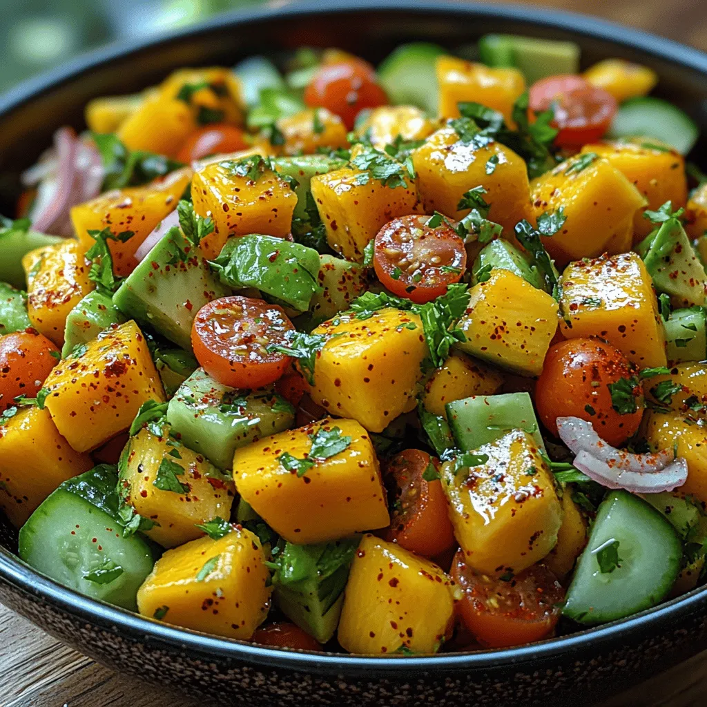 As the seasons change and warm weather beckons, there's nothing quite like a vibrant, refreshing salad to brighten your plate and invigorate your senses. Enter the Tropical Bliss Mango Avocado Salad—a delightful medley of flavors and textures that embodies the essence of summer. This salad not only tantalizes the taste buds but also serves as a powerhouse of nutrients, making it an ideal choice for gatherings, picnics, or simply a nourishing addition to your daily meals.