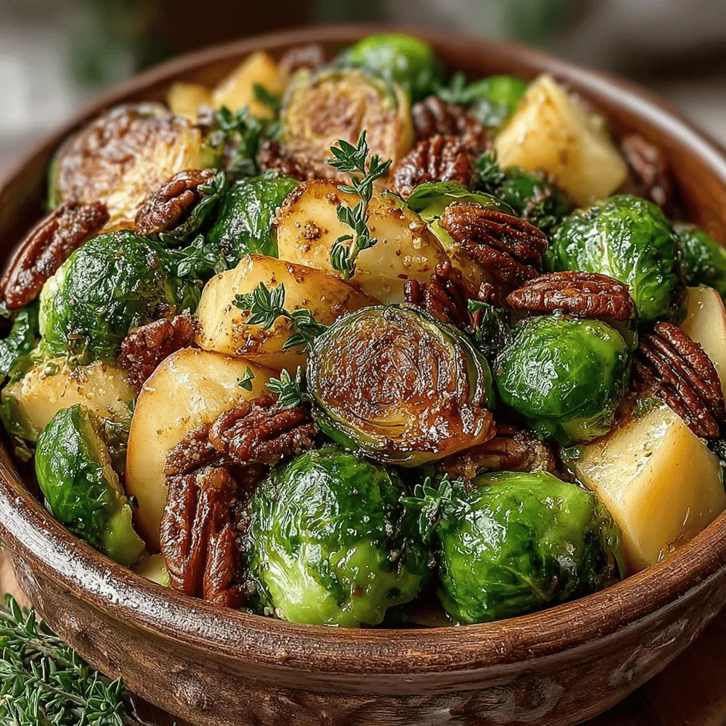 As the seasons change and autumn arrives, the kitchen transforms into a sanctuary for heartwarming recipes that celebrate the bounty of nature. Seasonal cooking not only emphasizes fresh ingredients but also encourages creativity in the kitchen. One such recipe that perfectly encapsulates the essence of fall is Maple Glazed Brussels Sprouts and Apples. This dish brings together the earthy, robust flavors of Brussels sprouts and the crisp, sweet notes of apples, creating a harmonious blend that excites the palate and warms the soul.