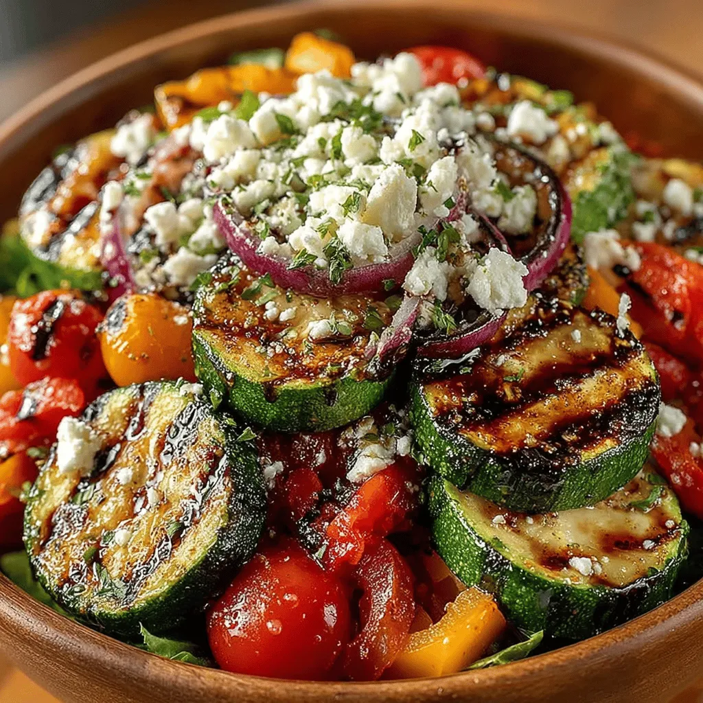 As the sun shines brighter and the days grow longer, summer beckons us to embrace vibrant flavors and fresh ingredients. Among the myriad of summer salads, the Fresh & Zesty Grilled Zucchini Salad emerges as a standout dish that not only celebrates the season but also offers a nutritious and satisfying option for any meal. This salad is a celebration of grilled vegetables, perfectly seasoned to enhance their natural flavors, and is versatile enough to serve as a side dish or a main course.