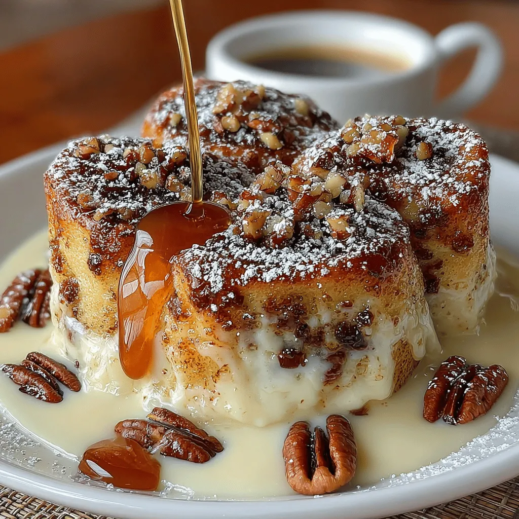 Dive into the enchanting world of dessert with our Cinnamon Roll Bread Pudding Delight—a dish that perfectly marries the comforting essence of cinnamon rolls with the rich, custardy texture of bread pudding. This delightful recipe is not just a feast for the senses but also an ideal choice for various occasions, whether it’s a leisurely brunch or a cozy after-dinner treat. The beauty of this dish lies in its versatility; you can utilize either store-bought or homemade cinnamon rolls, ensuring that no matter your skill level in the kitchen, you can create something truly special. As the warm aroma of cinnamon wafts through your home, you can be sure that this recipe will satisfy your sweet tooth and leave a lasting impression on your family and friends.