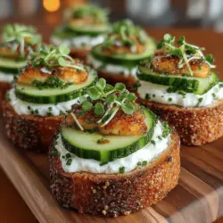 The success of any recipe lies in the quality and selection of its ingredients. For Crisp Cucumber Delight Sandwich Bites, several key components work together to create a harmonious blend of flavors and textures.
