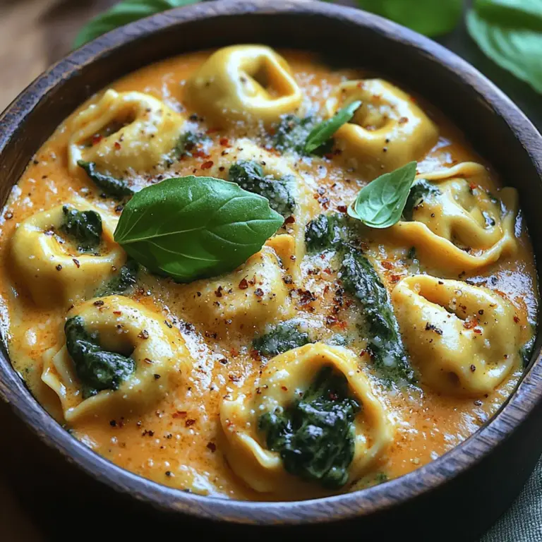 Before diving into the cooking process, it's essential to understand the key ingredients that make this creamy spinach tortellini dish a standout. Each component plays a significant role in achieving the perfect balance of flavors and textures.