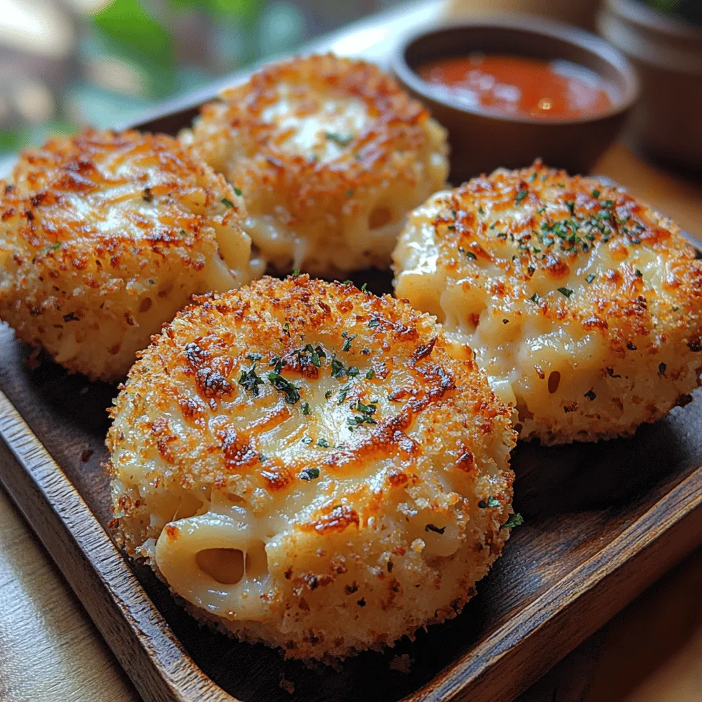 Crispy Delight Baked Mac & Cheese Balls are not just a snack; they are a celebration of comfort food in bite-sized form. This innovative recipe takes the beloved classic macaroni and cheese, a staple in many households, and transforms it into a fun and crispy appetizer or side dish. Whether you're hosting a gathering, cheering for your favorite sports team, or simply enjoying a cozy evening with family, these mac and cheese balls are sure to impress and satisfy even the most discerning cheese enthusiasts.