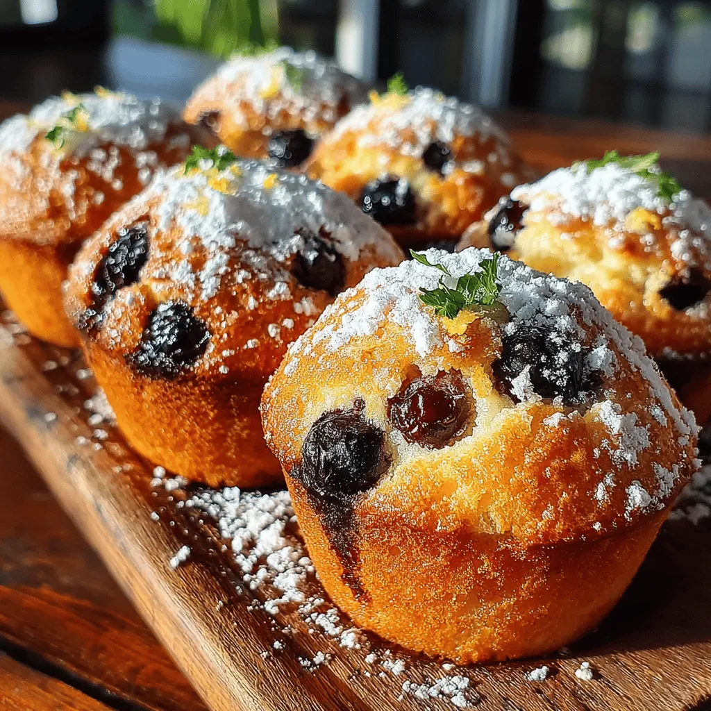 Discover the perfect blend of zesty lemon and sweet blueberries with our delightful Zesty Lemon Blueberry Muffin Bites. These mini muffins are not only bursting with flavor but are also incredibly easy to make. Whether you're looking for a quick breakfast option, a tasty snack, or a sweet treat for a gathering, this recipe is sure to impress. With a prep time of just 15 minutes and a total time of 30 minutes, you can whip these up for any occasion. Let’s dive into the details of this scrumptious recipe and explore the steps to create these delightful bites.