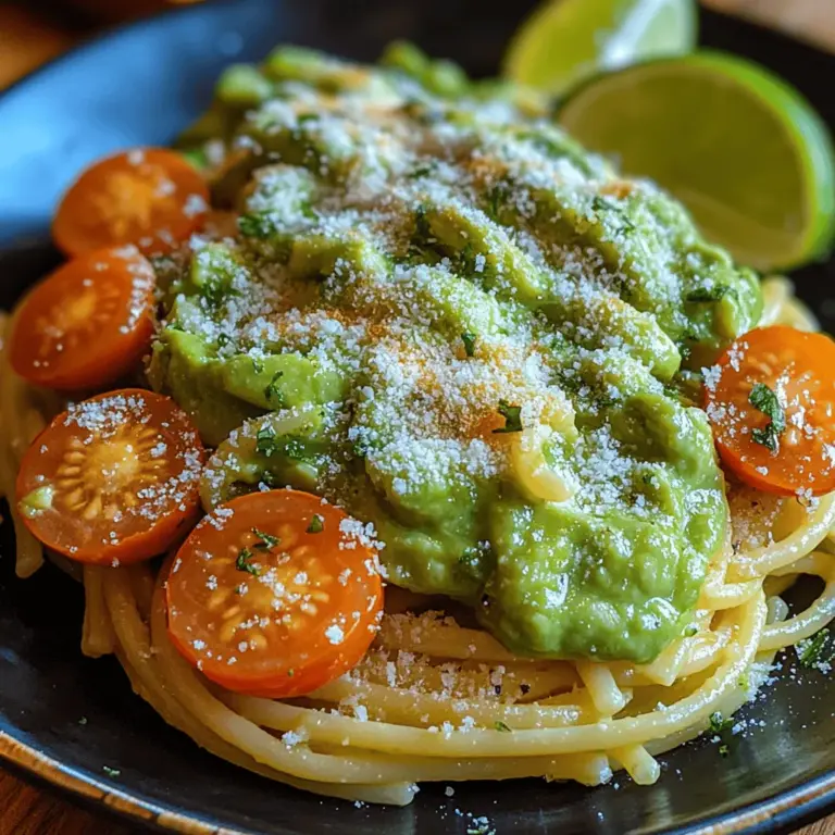 Pasta is a universal dish loved by many, and when it comes to innovative and health-conscious variations, creamy avocado lime pasta stands out as a delightful option. This dish combines the creaminess of ripe avocados with the zesty brightness of fresh lime, creating a unique culinary experience that is both indulgent and nutritious. It's an excellent choice for anyone looking to enjoy pasta without the heavy sauces typically associated with traditional recipes, making it a favorite among vegans, vegetarians, and health enthusiasts alike.