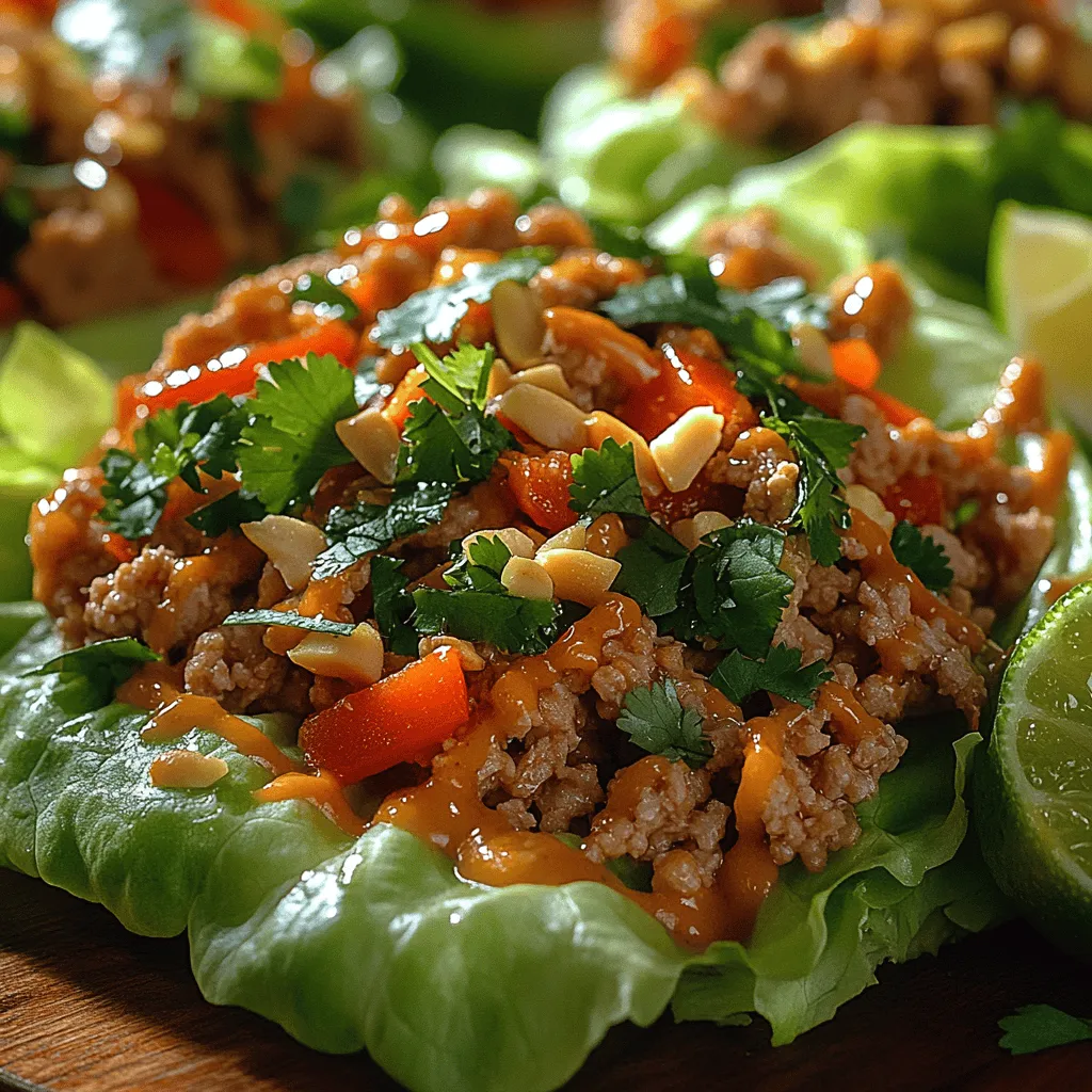 Crunchy Delight Chicken Lettuce Wraps are a tantalizing fusion of flavors and textures that make them an irresistible option for a healthy meal. The dish is characterized by its savory, slightly sweet filling nestled within crisp, refreshing lettuce leaves, providing a satisfying crunch with every bite. As more people seek out nutritious yet delicious meal options, the popularity of lettuce wraps has surged, becoming a staple in contemporary cuisine.