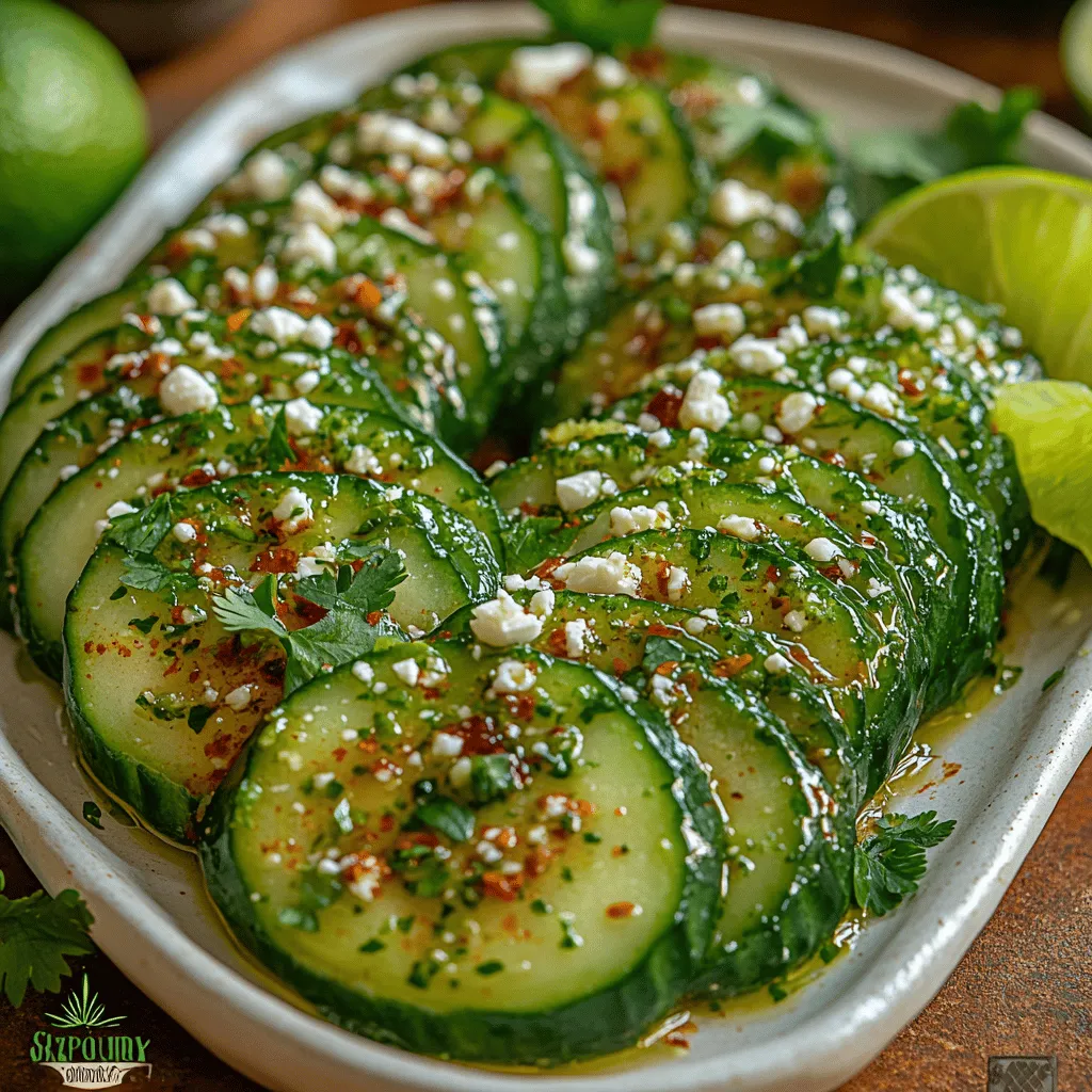 Crunchy Chili-Lime Cucumber Bites: A Refreshing Snack