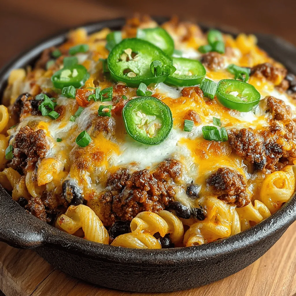 In the fast-paced world we live in, finding meals that are both quick to prepare and satisfying can often feel like a daunting task. Enter the Cheesy Ground Beef Nacho Pasta Bake, a dish that perfectly marries the heartiness of pasta with the bold flavors of nachos. This delightful recipe has become a go-to for families and busy individuals alike, offering a comforting meal that appeals to both kids and adults. With its melty cheese, savory ground beef, and vibrant toppings, this bake is not just a meal; it’s an experience that brings everyone to the table.