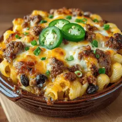 In the fast-paced world we live in, finding meals that are both quick to prepare and satisfying can often feel like a daunting task. Enter the Cheesy Ground Beef Nacho Pasta Bake, a dish that perfectly marries the heartiness of pasta with the bold flavors of nachos. This delightful recipe has become a go-to for families and busy individuals alike, offering a comforting meal that appeals to both kids and adults. With its melty cheese, savory ground beef, and vibrant toppings, this bake is not just a meal; it’s an experience that brings everyone to the table.