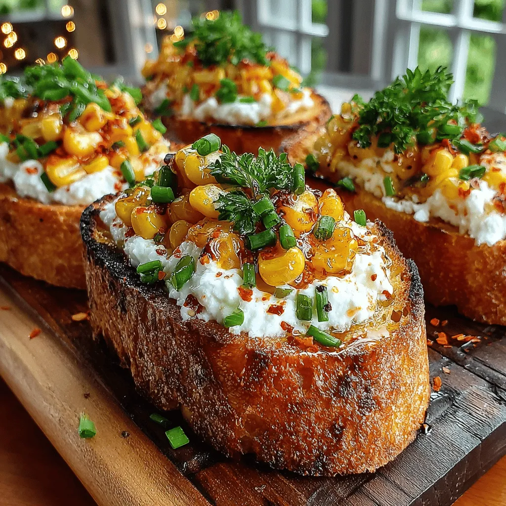 When it comes to the success of Grilled Corn & Ricotta Toasts, the quality of the ingredients plays a crucial role. Fresh corn, preferably harvested in the summer months, is at its sweetest and most flavorful. Not only does this sweet corn provide a burst of taste, but it also packs a nutritional punch. Corn is a good source of dietary fiber, vitamins B and C, and essential minerals such as magnesium and potassium. Its bright yellow hue signals the presence of antioxidants, which can help combat oxidative stress in the body.