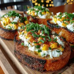 When it comes to the success of Grilled Corn & Ricotta Toasts, the quality of the ingredients plays a crucial role. Fresh corn, preferably harvested in the summer months, is at its sweetest and most flavorful. Not only does this sweet corn provide a burst of taste, but it also packs a nutritional punch. Corn is a good source of dietary fiber, vitamins B and C, and essential minerals such as magnesium and potassium. Its bright yellow hue signals the presence of antioxidants, which can help combat oxidative stress in the body.