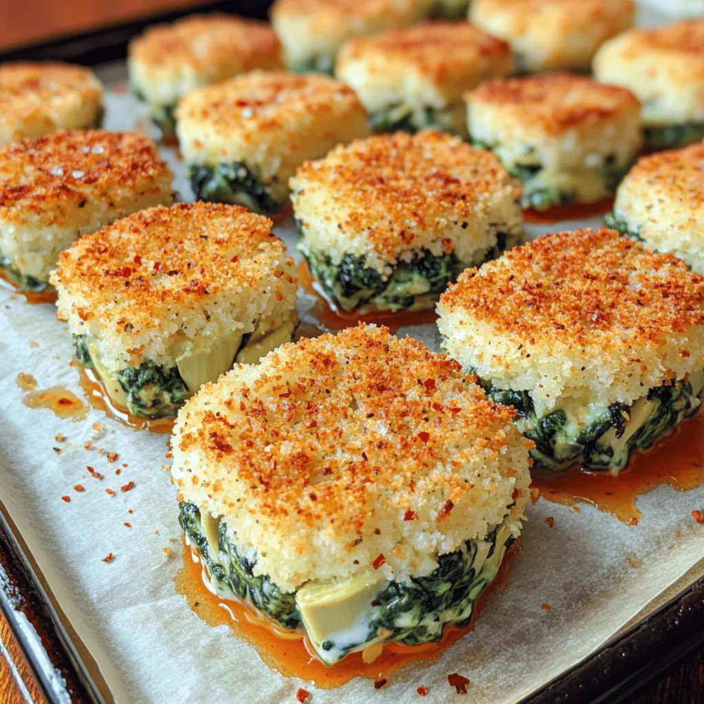 Spinach and artichoke dip has long held a beloved place in the hearts of appetizer enthusiasts. This creamy, savory dish combines the earthy flavor of spinach with the unique taste of artichokes, often enriched with rich cheeses and spices. While this dip is a staple at parties, game days, and family gatherings, there’s a creative twist that elevates this classic dish into something even more delightful: crispy spinach artichoke bites.