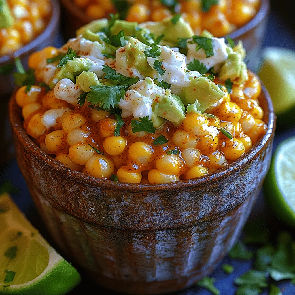 Street food has an undeniable charm that captivates food enthusiasts around the globe. Among the myriad of offerings, Mexican street food holds a special place with its vibrant flavors, fresh ingredients, and rich cultural heritage. One of the stars of this culinary scene is elote, or Mexican street corn, which features grilled corn on the cob slathered in creamy sauces and topped with tangy cheeses and spices. In this article, we introduce a modern twist on this classic dish: Smoky Chipotle Street Corn Cups. This easy-to-make recipe captures the essence of elote while offering a convenient serving style perfect for gatherings, summer barbecues, or as an intriguing appetizer that will impress your guests.