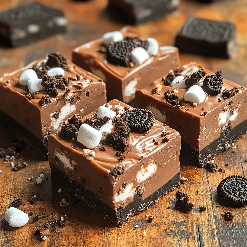 If you're in search of a dessert that marries the rich, creamy texture of fudge with the delightful crunch of Oreos, look no further than Decadent Oreo Fudge Squares. This indulgent treat is not only visually appealing but is also a crowd-pleaser at parties, family gatherings, or even as a special weekend treat. Its origins can be traced back to the classic American dessert scene where fudge has been a staple, celebrated for its velvety richness and the ability to incorporate various flavors and textures.