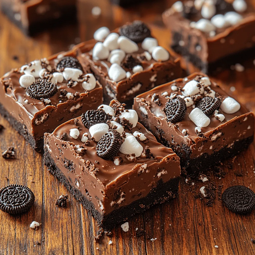 If you're in search of a dessert that marries the rich, creamy texture of fudge with the delightful crunch of Oreos, look no further than Decadent Oreo Fudge Squares. This indulgent treat is not only visually appealing but is also a crowd-pleaser at parties, family gatherings, or even as a special weekend treat. Its origins can be traced back to the classic American dessert scene where fudge has been a staple, celebrated for its velvety richness and the ability to incorporate various flavors and textures.