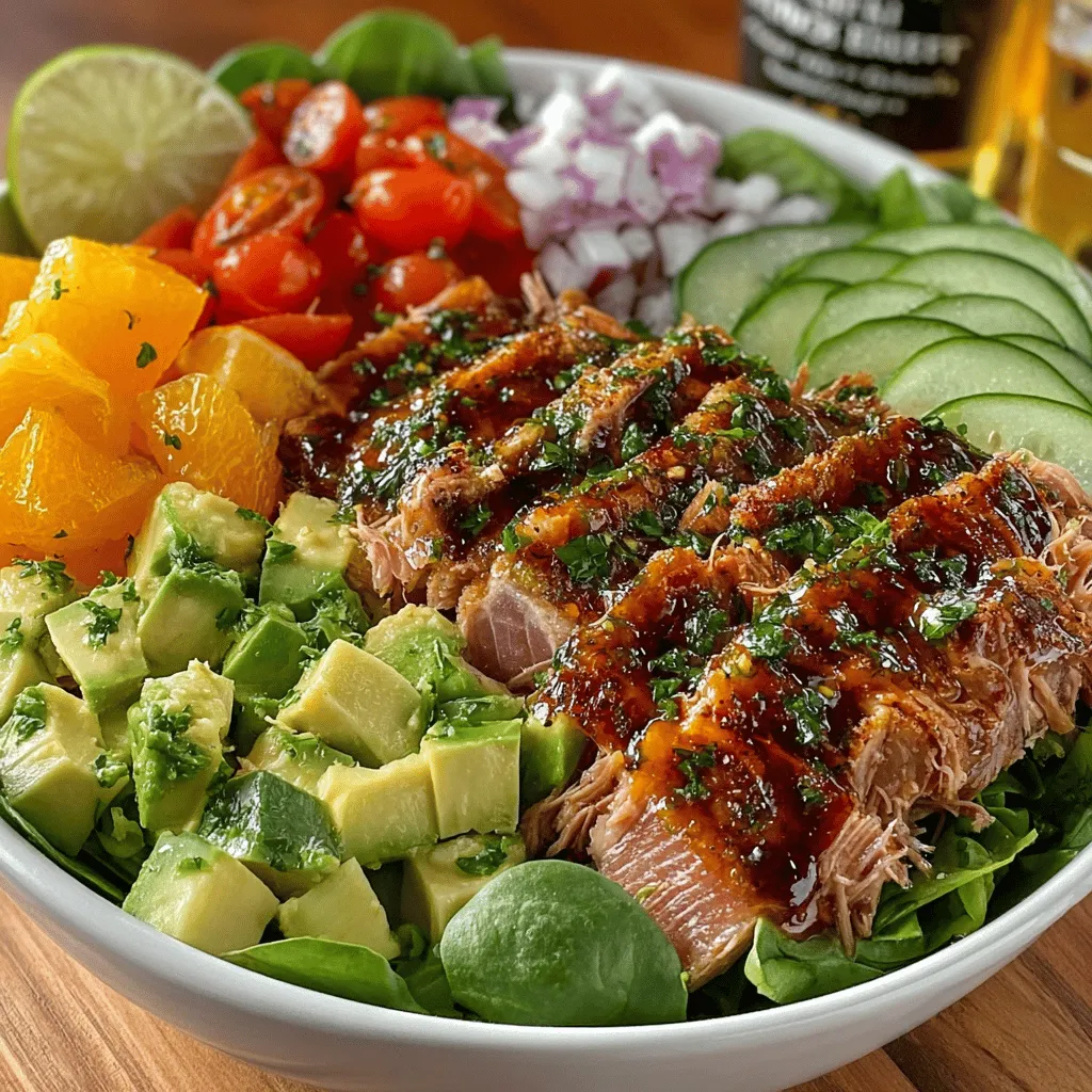 When it comes to quick meals that burst with flavor and nutrition, a zesty tuna salad bowl stands out as a top contender. This delightful dish combines the richness of wild-caught tuna with a medley of fresh vegetables, all elevated by the vibrant brightness of lime juice. Whether you're seeking a light lunch or a satisfying dinner, this salad bowl offers a perfect balance of taste and health benefits, making it an ideal choice for busy individuals and families alike.