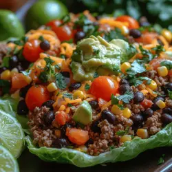 Crispy Taco Lettuce Wraps Recipe