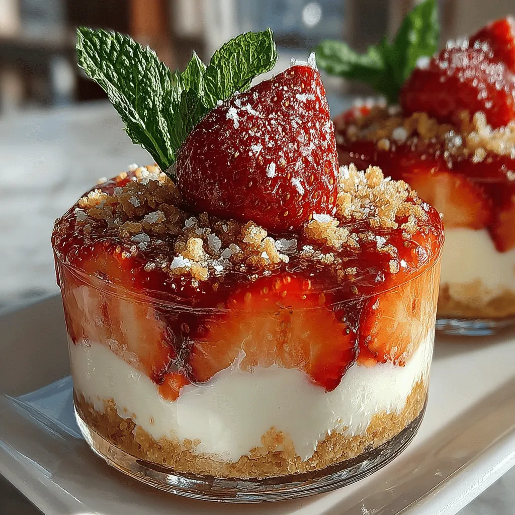 In recent years, no-bake desserts have surged in popularity, and for good reason. These delightful treats offer a refreshing way to satisfy your sweet tooth without the need for an oven. Perfect for warm weather gatherings, no-bake desserts are often easier and quicker to prepare, making them a go-to choice for both novice and seasoned bakers alike. One such dessert that embodies the essence of summer is the Strawberry Bliss No-Bake Parfaits. This recipe not only captures the vibrant flavors of fresh strawberries but also celebrates the simplicity of assembling a beautiful and delicious treat without the fuss of baking.