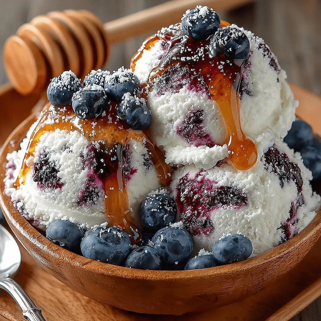 There's something truly delightful about homemade ice cream. The process of creating a frozen treat from scratch not only fills your kitchen with a rich, sweet aroma but also brings a sense of accomplishment. Whether it's a hot summer day or a cozy winter evening, a scoop of creamy ice cream can elevate any moment. For those who love the taste of fresh fruit and the satisfaction of a homemade dessert, this Berrylicious No-Churn Blueberry Ice Cream is a must-try.
