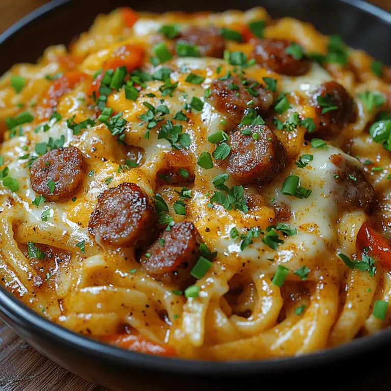 If you’re looking to elevate your weeknight dinners or impress guests at your next gathering, the Spicy Cajun Delight Pasta is a vibrant and flavorful dish that deserves a spot on your table. This enticing recipe seamlessly marries the zest of Cajun spices with the creamy goodness of a rich sauce, creating an unforgettable meal that is as satisfying as it is delicious. With its bold flavors and straightforward preparation, this pasta dish is perfect for those who enjoy a kick of spice in their meals while still being manageable enough for busy weeknights.