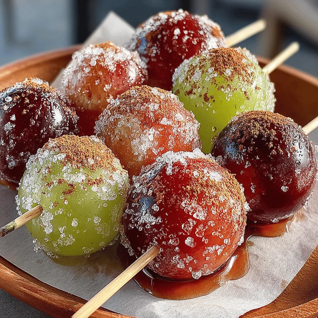 As the temperatures rise and the sun shines brighter, we often find ourselves craving refreshing snacks that not only cool us down but also satisfy our sweet tooth. Enter Frosted Grape Delights, a delightful frozen treat that perfectly blends the natural sweetness of fresh grapes with a touch of sugar and a few simple ingredients. These frosted grapes are an easy-to-make snack that can be enjoyed by all ages, making them an ideal choice for gatherings, picnics, or just a midday pick-me-up. Their simplicity and versatility allow for countless adaptations, catering to various taste preferences and dietary needs.