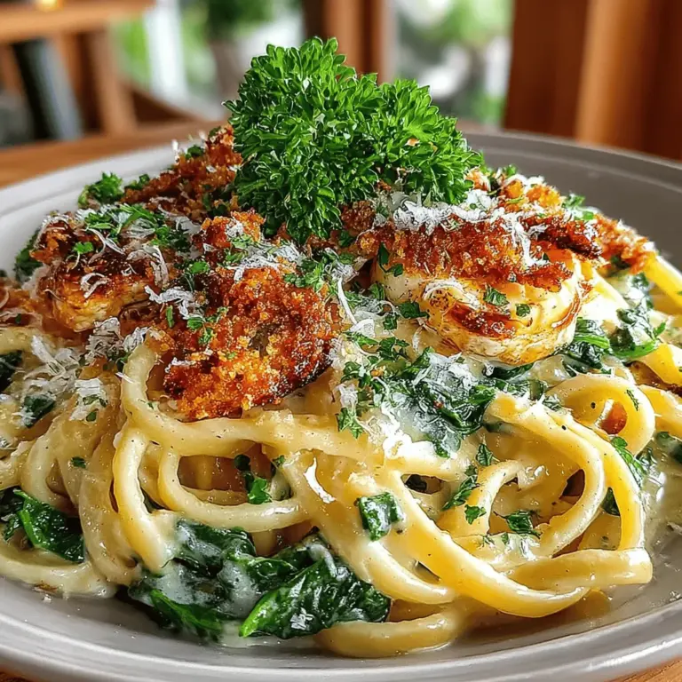 When it comes to creating a dish that balances health and indulgence, Zesty Creamy Lemon Kale Pasta with Crunchy Crumb Topping stands out as a delightful option. This pasta recipe combines the richness of a creamy sauce with the bright acidity of lemon, all while incorporating nutrient-dense kale for a wholesome meal. The addition of a crunchy crumb topping elevates the dish, adding texture and flavor that is simply irresistible.