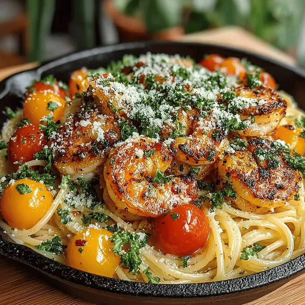 As you prepare to serve your Zesty Lemon Garlic Shrimp Pasta, the finishing touches play a crucial role in elevating the dish's overall flavor. Fresh herbs and cheese are not just embellishments; they are essential components that enhance the taste profile.