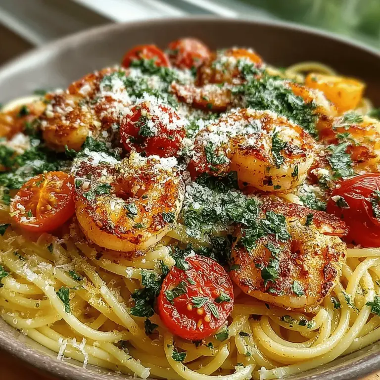 As you prepare to serve your Zesty Lemon Garlic Shrimp Pasta, the finishing touches play a crucial role in elevating the dish's overall flavor. Fresh herbs and cheese are not just embellishments; they are essential components that enhance the taste profile.
