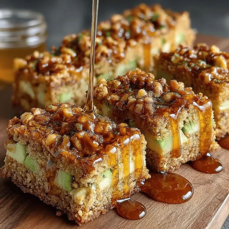 In today's fast-paced world, finding healthy and satisfying snacks can be a challenge. Many commercially available options are often laden with refined sugars, preservatives, and unhealthy fats, leaving us with little choice when it comes to nutritious snacking. Enter the Crunchy Apple Walnut Snack Bars — a delightful combination of wholesome ingredients that not only taste delicious but also provide a nutritional boost. These bars are not just a snack; they are a powerhouse of energy and flavor, perfect for fueling your day. Whether you are looking for a quick breakfast on the go, a midday energy booster, or a post-workout treat, these snack bars are versatile enough to fit any occasion.