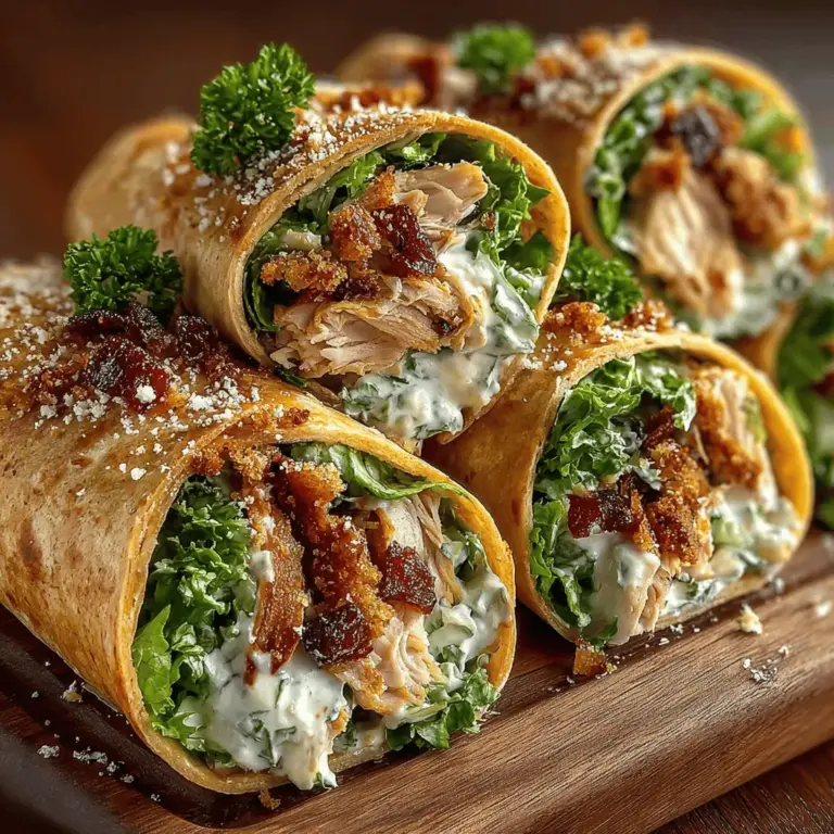 Caesar salad has long been a beloved staple in the world of culinary delights, renowned for its creamy dressing, crisp romaine lettuce, and savory toppings. This classic dish has gained immense popularity not only as a side salad but also as a base for various innovative recipes that cater to different tastes and dietary preferences. Among these adaptations, Mini Chicken Caesar Salad Wraps stand out as a convenient and delectable option, perfect for lunches, picnics, or a quick meal at home. These wraps encapsulate the essence of a traditional Caesar salad while offering a portable solution that is both satisfying and versatile.