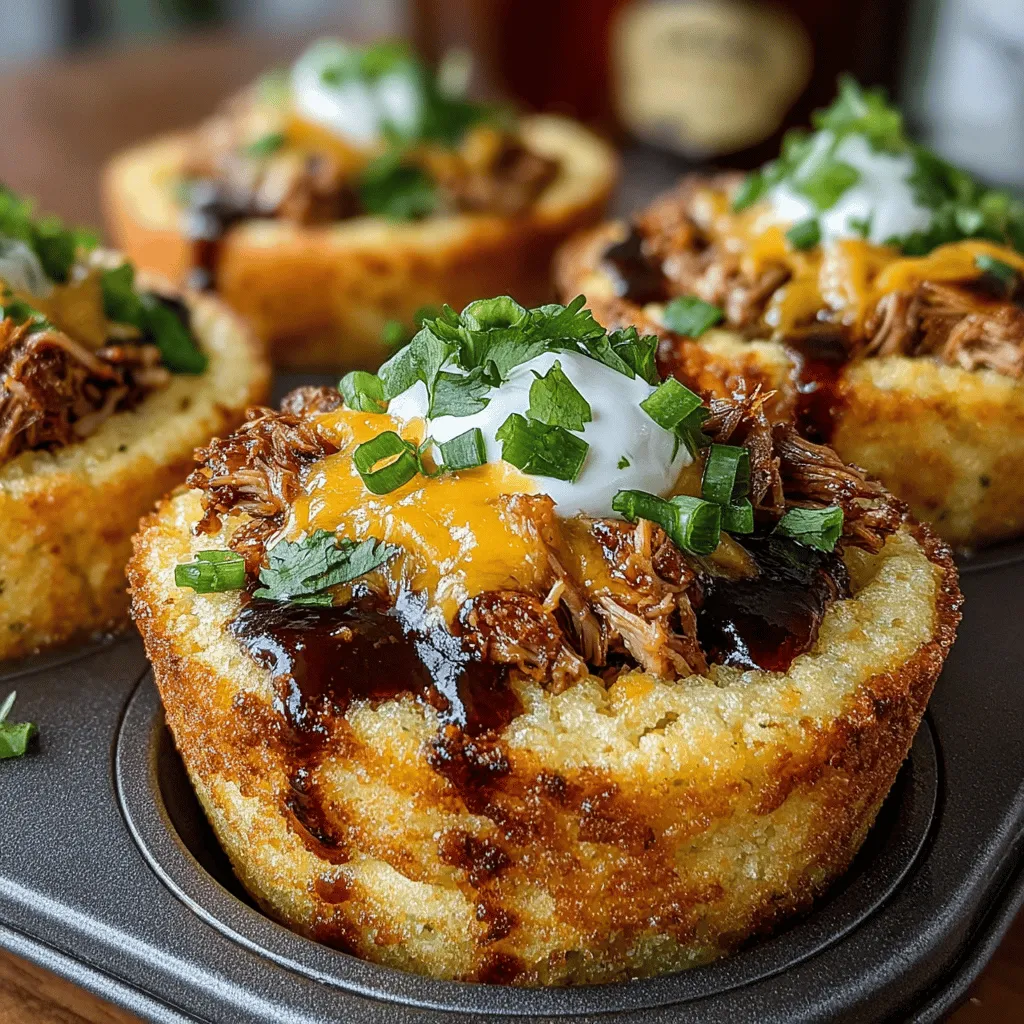 If you’re in search of a dish that perfectly balances comfort and convenience, look no further than Mini BBQ Chicken Cornbread Bowls. This delightful recipe combines the smoky, tangy flavors of BBQ chicken with the sweet, moist texture of cornbread, creating a satisfying meal that is as versatile as it is delicious. Whether you’re hosting a casual get-together, preparing a family dinner, or planning for tailgating festivities, these mini bowls cater to any occasion with their appealing presentation and irresistible taste.