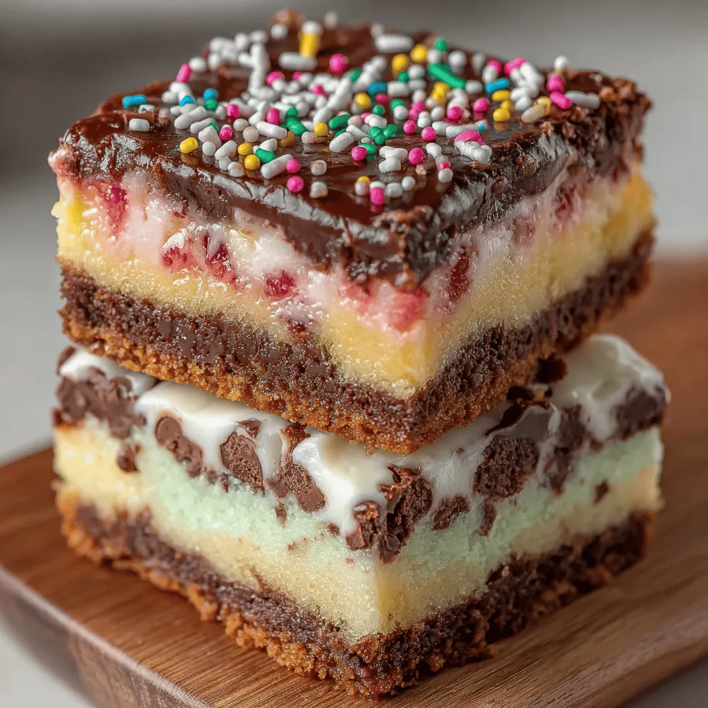 In the world of desserts, few things can match the delightful combination of chocolate, strawberry, and vanilla. Gooey Neapolitan Cake Bars present a luscious trio of flavors that not only pleases the palate but also offers a visual feast. These bars are a nostalgic nod to the classic Neapolitan ice cream, capturing its essence in a decadent baked form. Ideal for gatherings, celebrations, or simply as a treat for yourself, they are a versatile dessert that brings joy to any occasion.