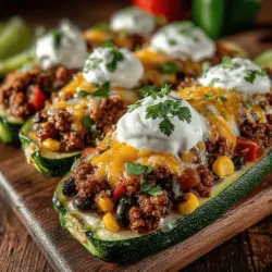 Discover the delightful world of healthy yet satisfying meals with Mini Taco Zucchini Boats. This recipe is not only visually appealing but also packed with flavors that cater to a variety of dietary preferences. Combining the goodness of zucchini with a savory filling of ground turkey or beef, black beans, and a medley of spices, these boats are perfect for a quick dinner or an impressive appetizer for gatherings. In this article, we’ll take a deep dive into the ingredients, preparation, and the nutritional benefits of this delectable dish.