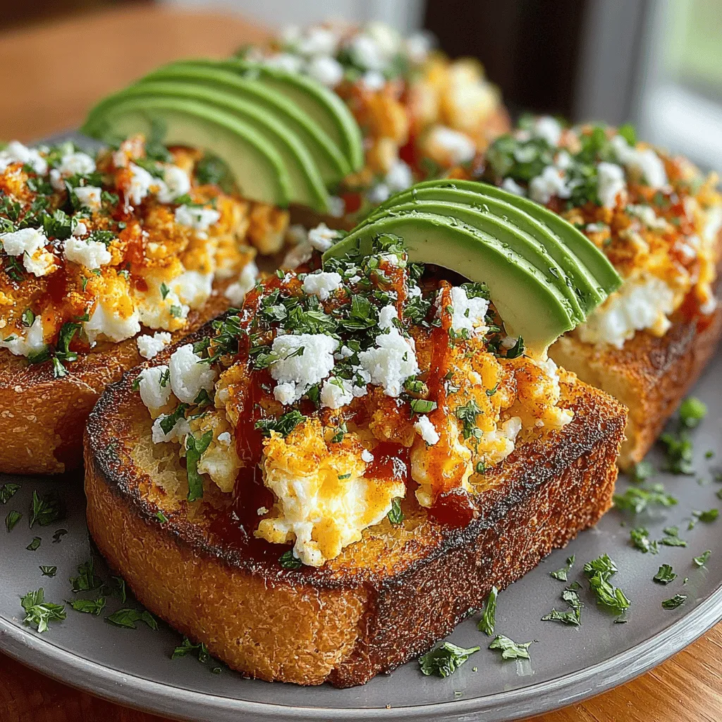 Cheddar Chili Egg Toast Melts Recipe