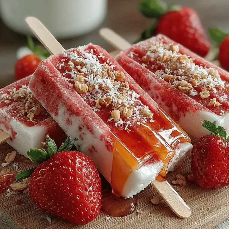 As the thermometer rises and warm weather beckons, people everywhere begin to crave refreshing frozen treats. Ice creams, popsicles, and sorbets dominate the dessert scene, offering a delightful respite from the heat. However, many of these traditional frozen delights can be loaded with sugar, artificial ingredients, and unhealthy fats. Enter the Berry Bliss Frozen Strawberry Yogurt Pops—a smart, wholesome alternative that satisfies your sweet tooth while providing a creamy, fruity indulgence.
