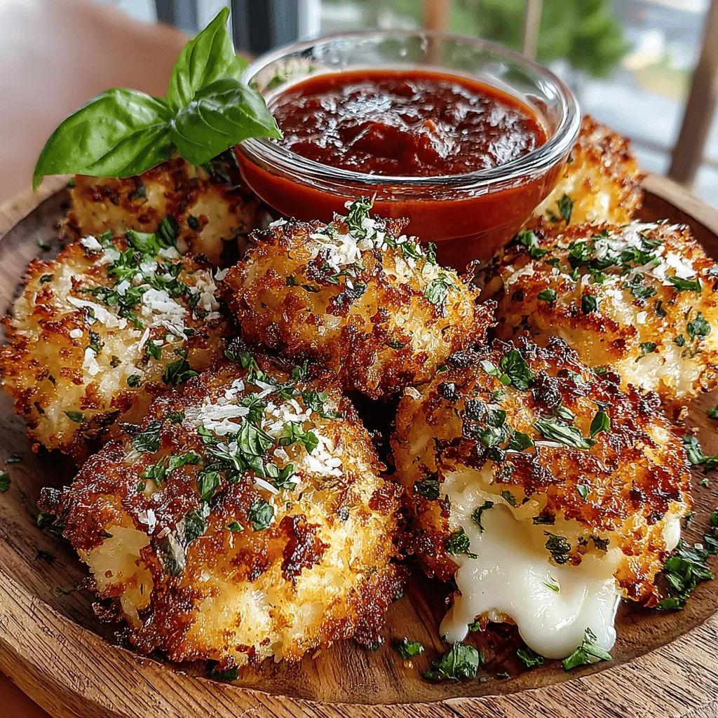 In recent years, air frying has emerged as a revolutionary cooking technique that allows home chefs to enjoy their favorite fried foods in a healthier way. By using significantly less oil than traditional frying methods, air fryers can create crispy, flavorful dishes without the guilt. Among the many culinary creations that benefit from this modern approach, the Crispy Mini Air Fryer Chicken Parm Bites stand out as a delightful and versatile option. Whether you're looking for a quick snack, a crowd-pleasing appetizer, or a fun main dish, these bite-sized chicken delights are sure to satisfy. The simplicity of the preparation, combined with the use of common ingredients, makes this recipe accessible for cooks of all skill levels.