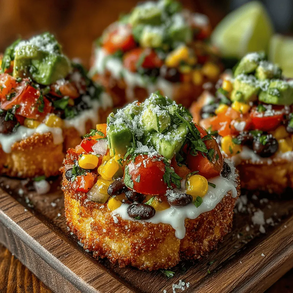 While the mini veggie queso taco boats are already bursting with flavor, adding optional toppings like sour cream or Greek yogurt can elevate them even further. Both options provide a creamy contrast that complements the spice of the filling and the richness of the melted cheese. Greek yogurt is a healthier alternative, packed with protein and probiotics, making it a great choice for those looking to enhance their nutritional intake. Sour cream, on the other hand, offers a tangy flavor profile that balances well with the savory elements of the dish.