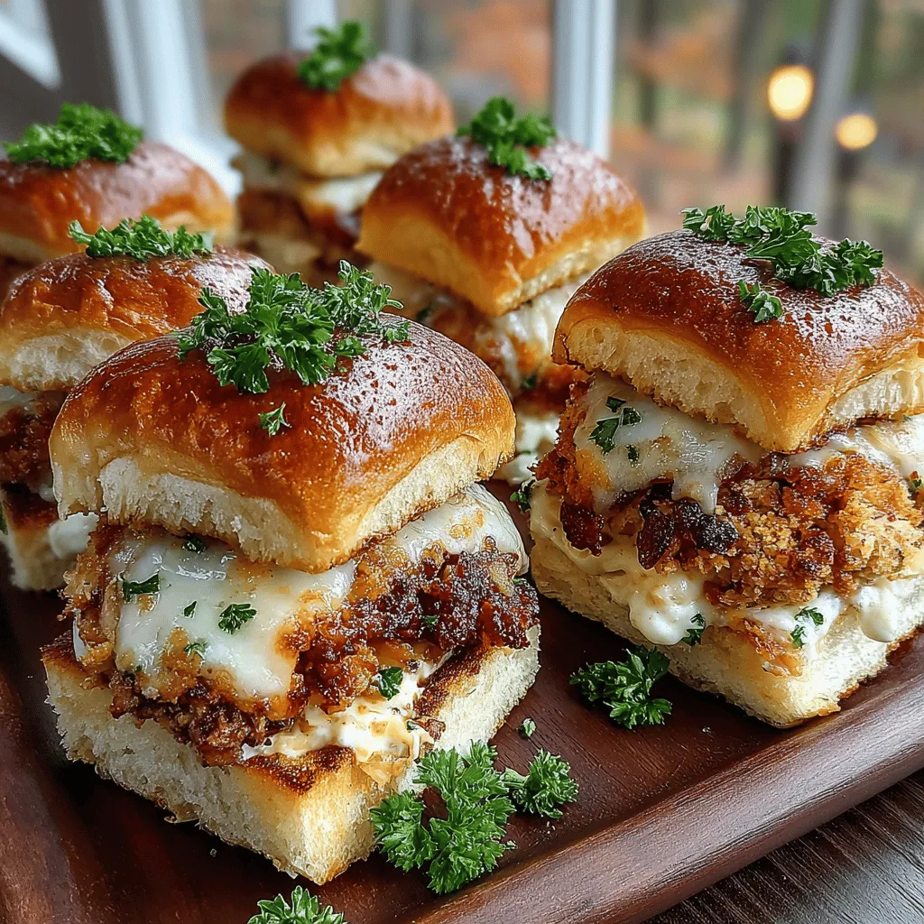 Mini Chicken Cordon Bleu Sliders are a delightful twist on the classic dish, transforming the traditional flavors of Chicken Cordon Bleu into bite-sized morsels perfect for any occasion. These sliders combine the juicy tenderness of chicken, the savory goodness of ham, and the rich creaminess of melted cheese, all nestled within a soft, pillowy bun. Whether you’re hosting a party, preparing a family dinner, or simply looking for a fun meal option, these sliders are sure to impress.