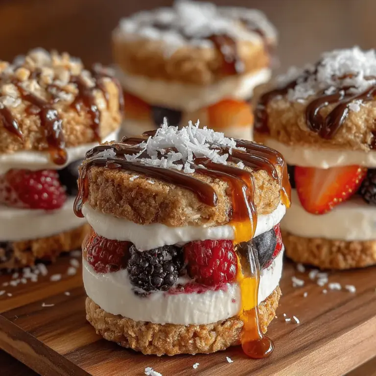 Frozen yogurt cookie sandwiches have become a beloved treat for dessert enthusiasts and health-conscious individuals alike. Combining creamy frozen yogurt with soft, chewy cookies, these delightful sandwiches offer a refreshing twist on traditional desserts. The appeal lies not only in their indulgent flavor but also in their ability to provide a nutritious alternative that satisfies sweet cravings without the guilt. The Berry Bliss Frozen Yogurt Cookie Sandwiches take this concept to the next level, incorporating the vibrant flavors of mixed berries and the probiotic benefits of yogurt, making them a deliciously wholesome choice any time of year.