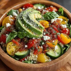 Vibrant Summer Freshness Salad Bowl