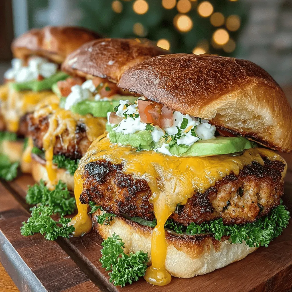 In the world of flavorful meals, few dishes can rival the satisfaction of a perfectly cooked burger. The Spicy Cheesy Baked Jalapeño Turkey Burgers not only bring the heat but also deliver a creamy, cheesy delight that tantalizes the taste buds. This recipe combines lean ground turkey with sharp cheddar cheese and spicy jalapeños, creating a guilt-free yet indulgent meal option. Whether you're hosting a backyard barbecue or simply enjoying a weeknight dinner, these turkey burgers are sure to impress.