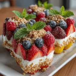 The concept of fruit pizza is one that has captured the hearts of many food lovers, but transforming this idea into a stuffed bell pepper format adds a creative twist that elevates the traditional dish. Each bell pepper acts as a vibrant canvas, ready to be filled with a luscious cream cheese mixture and a medley of fresh fruits. The result is a colorful masterpiece that not only tastes delicious but also provides a feast for the eyes.